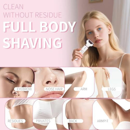 Electric Beanify Razors with LED Display for Women & Men – Side View