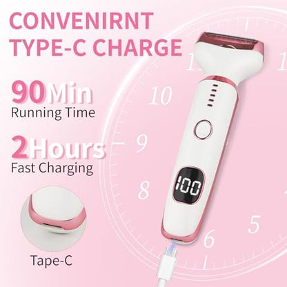 Electric Beanify Razors with LED Display for Women & Men – Close-up Detail