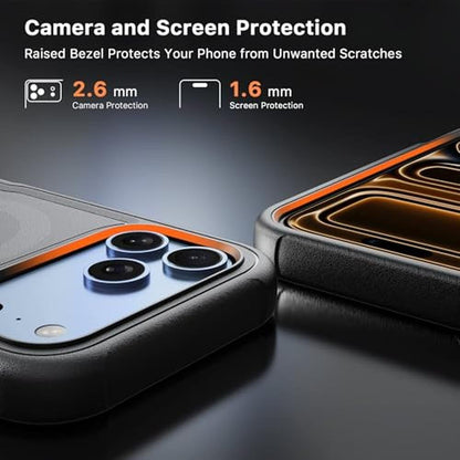 Case iPhone 17 Pro Max: MYBAT PRO Maverick Series Magnetic – Close-up Detail