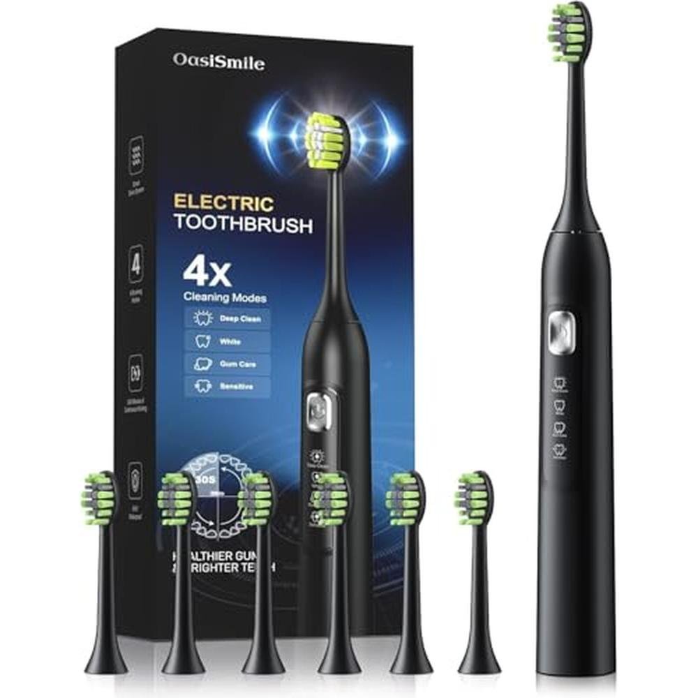 Premium Electric Toothbrush for Adults – Front View