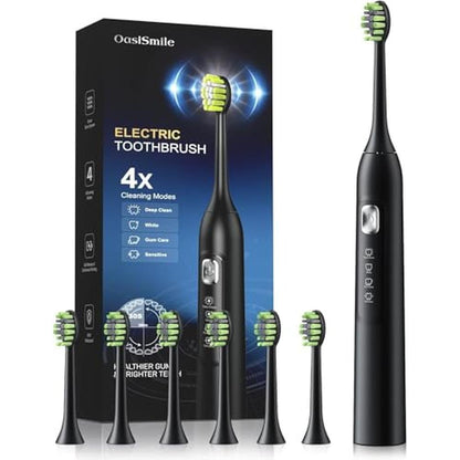Premium Electric Toothbrush for Adults – Front View