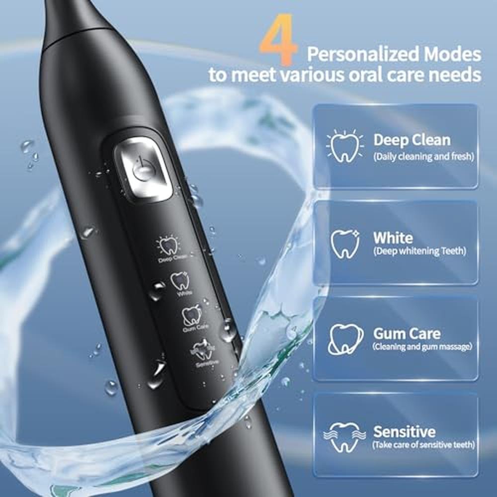 Premium Electric Toothbrush for Adults – Close-up Detail