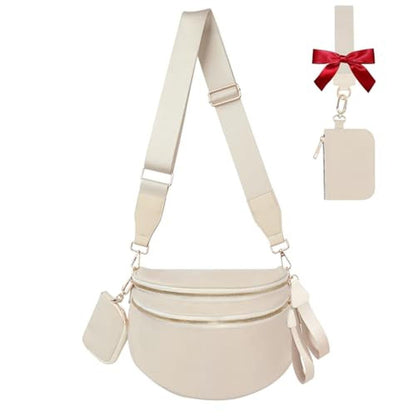 Checkered Crossbody Bag: Bum Bag Crossbody Bags for Women – Front View