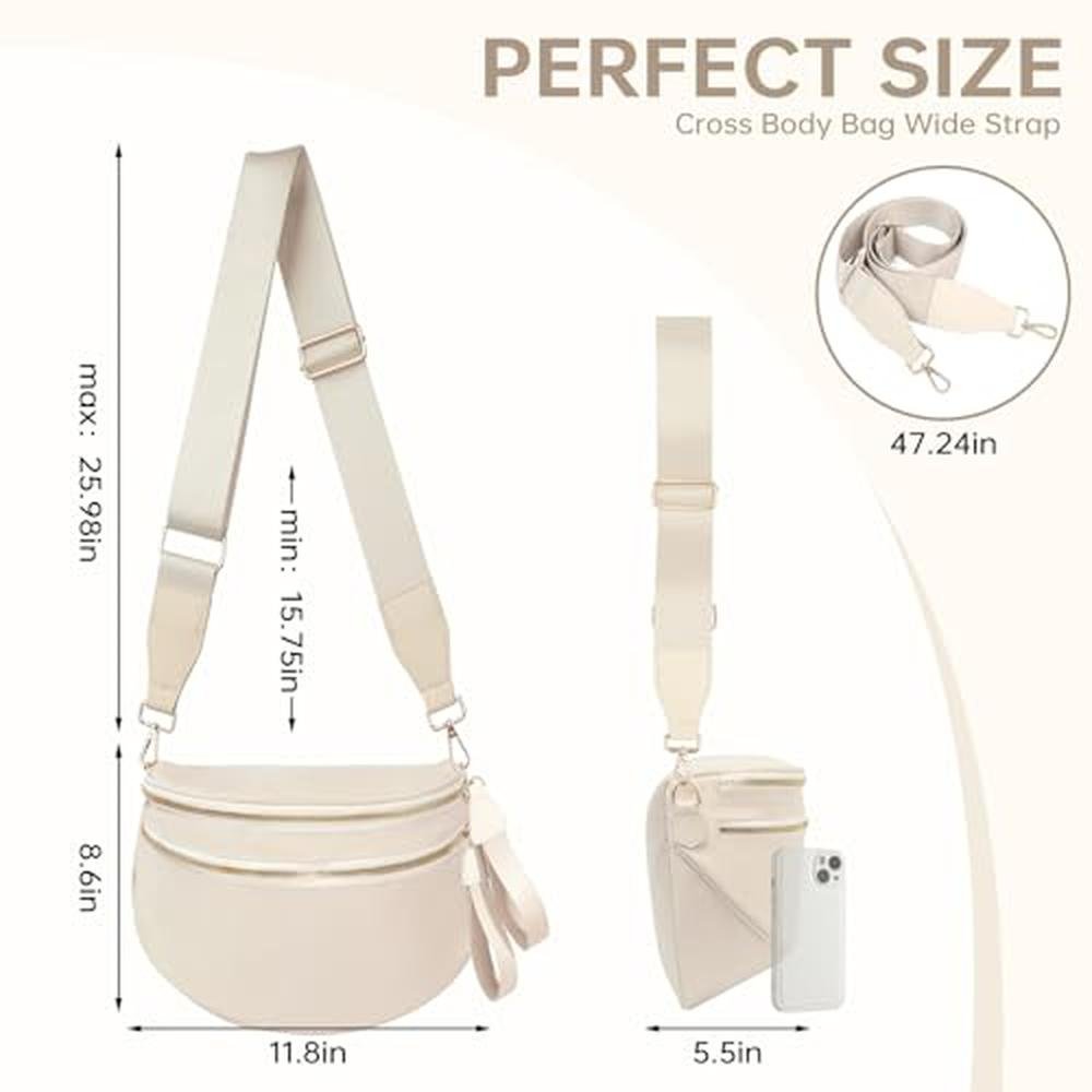 Checkered Crossbody Bag: Bum Bag Crossbody Bags for Women – In Use