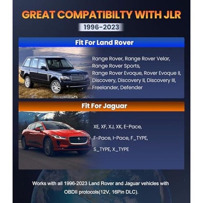 OBDMATE OBD2 Scanner for Jaguar/Land/Rover – In Use