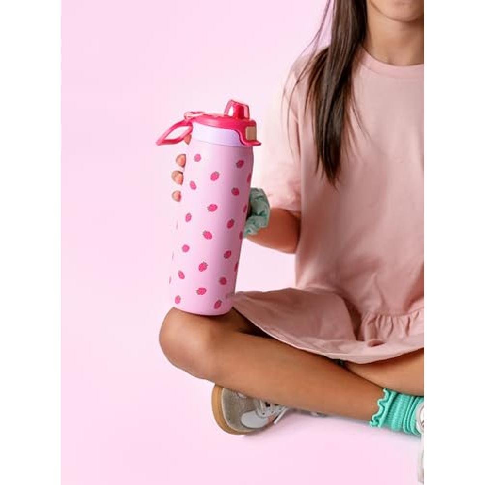 Fill Kids: Ello Pop & Fill 18oz Stainless Steel Kids Water – Side View
