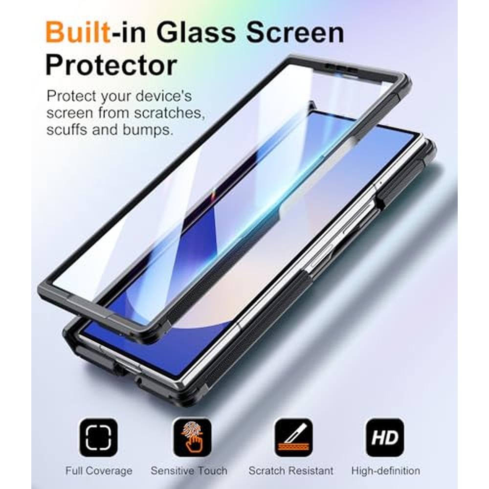 Galaxy Fold 7 Case: SPIDERCASE Built-in Kickstand Screen – In Use