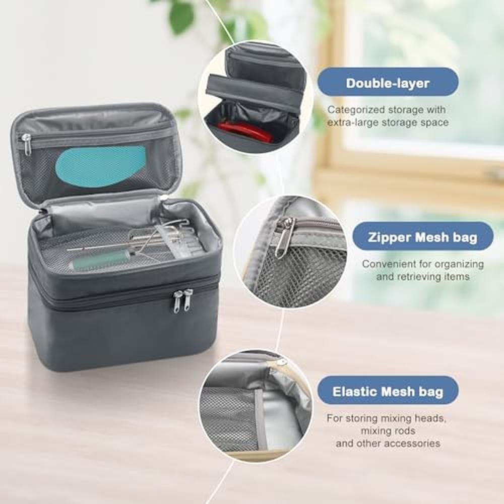 Hand Mixer: Kitchen Aid Premium Storage Case – Close-up Detail