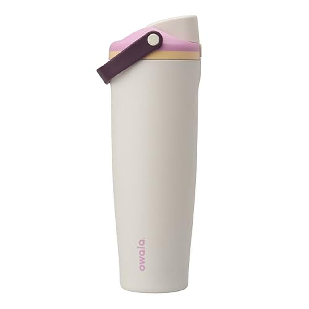 Owala FreeSip Sway: Insulated Stainless Steel Water Bottle – Front View
