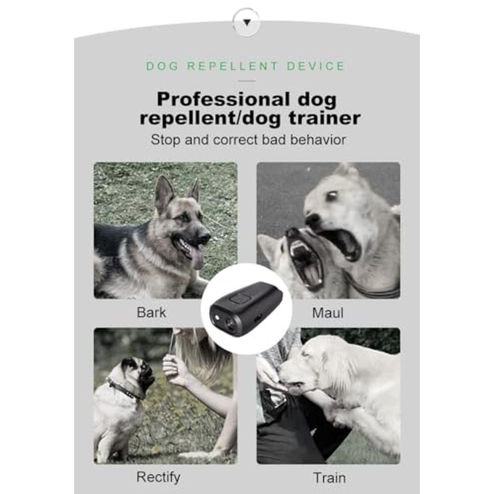 Dog Device: EFYUE Dog Bark Deterrent Mini Ultrasonic Dog – Side View