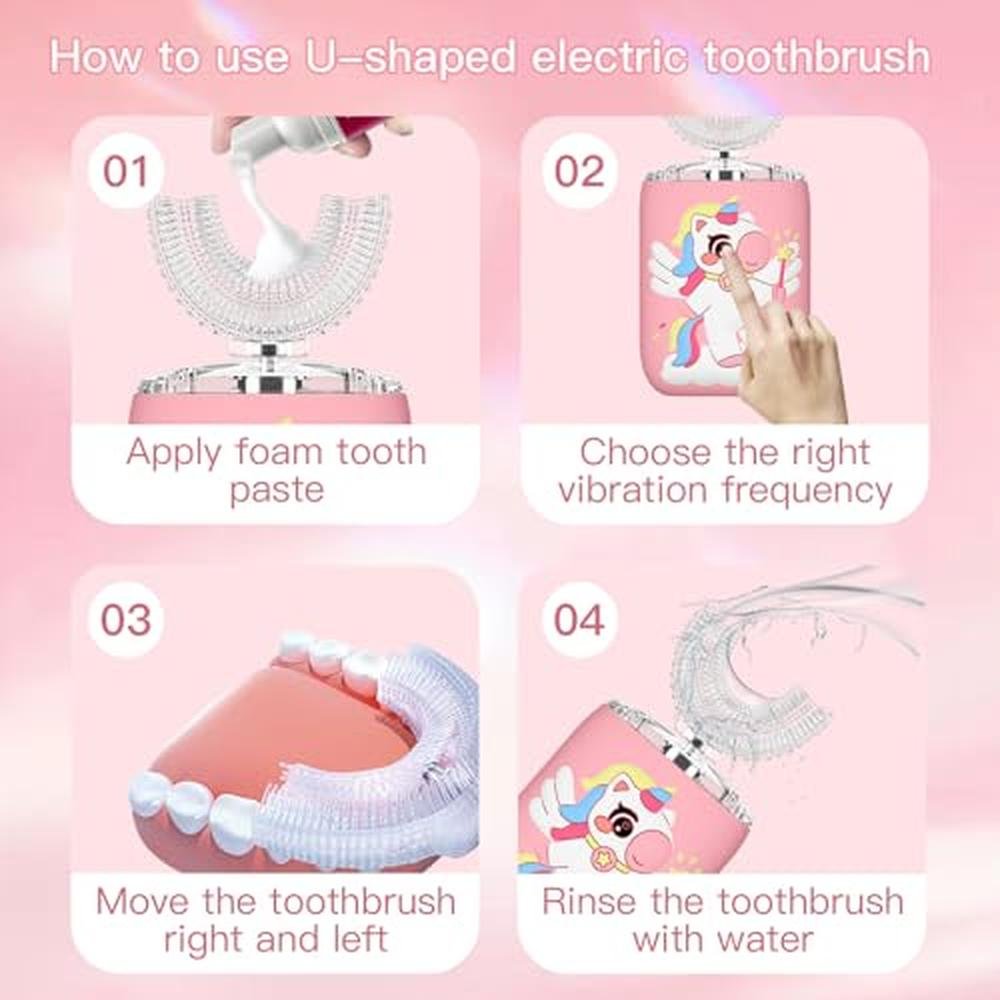 High-Performance Toothbrush Elotame Kids Electric U Shaped – Packaging