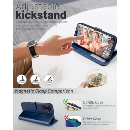 Phone Case: OCASE Compatible with iPhone 17 Wallet Case PU – In Use