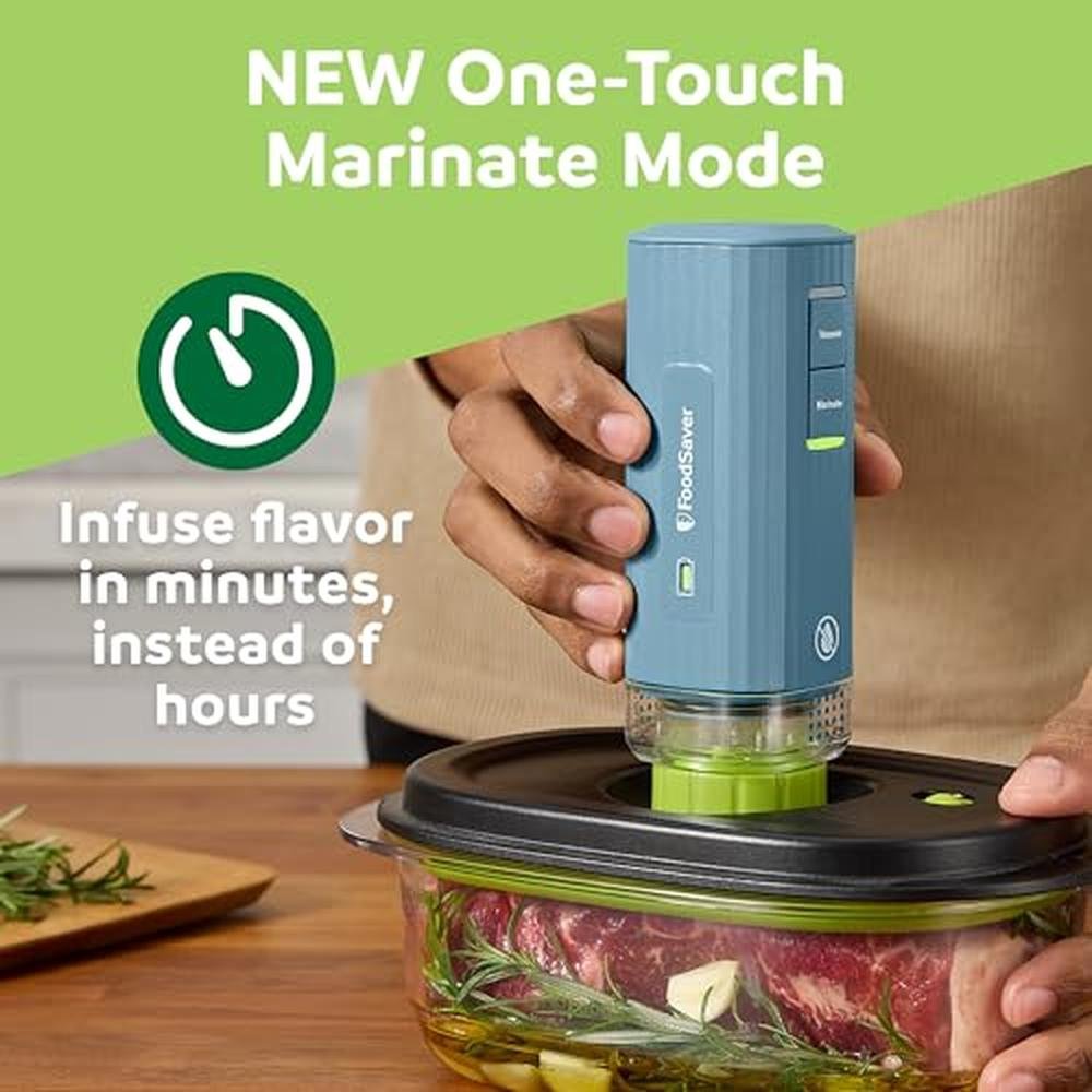 Vacuum Sealer: FoodSaver Mini Handheld Vacuum Sealer – Close-up Detail