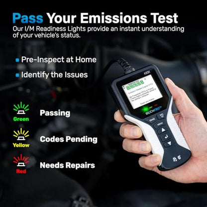 BLCKTEC 420X OBD2 Scanner Diagnostic Tool – Close-up Detail