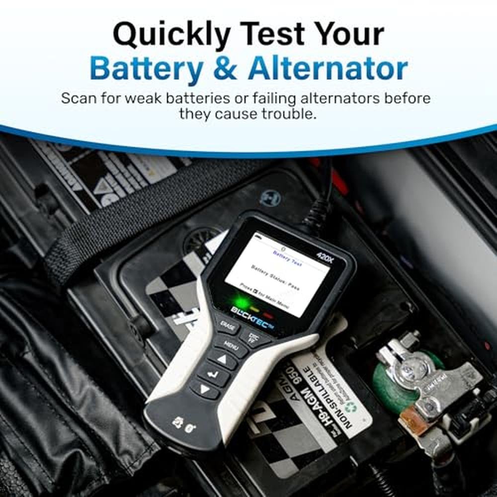 BLCKTEC 420X OBD2 Scanner Diagnostic Tool – In Use