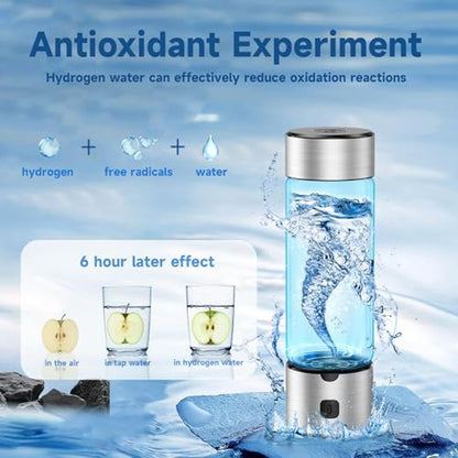 Hydrogen Premium Water Bottle – Close-up Detail