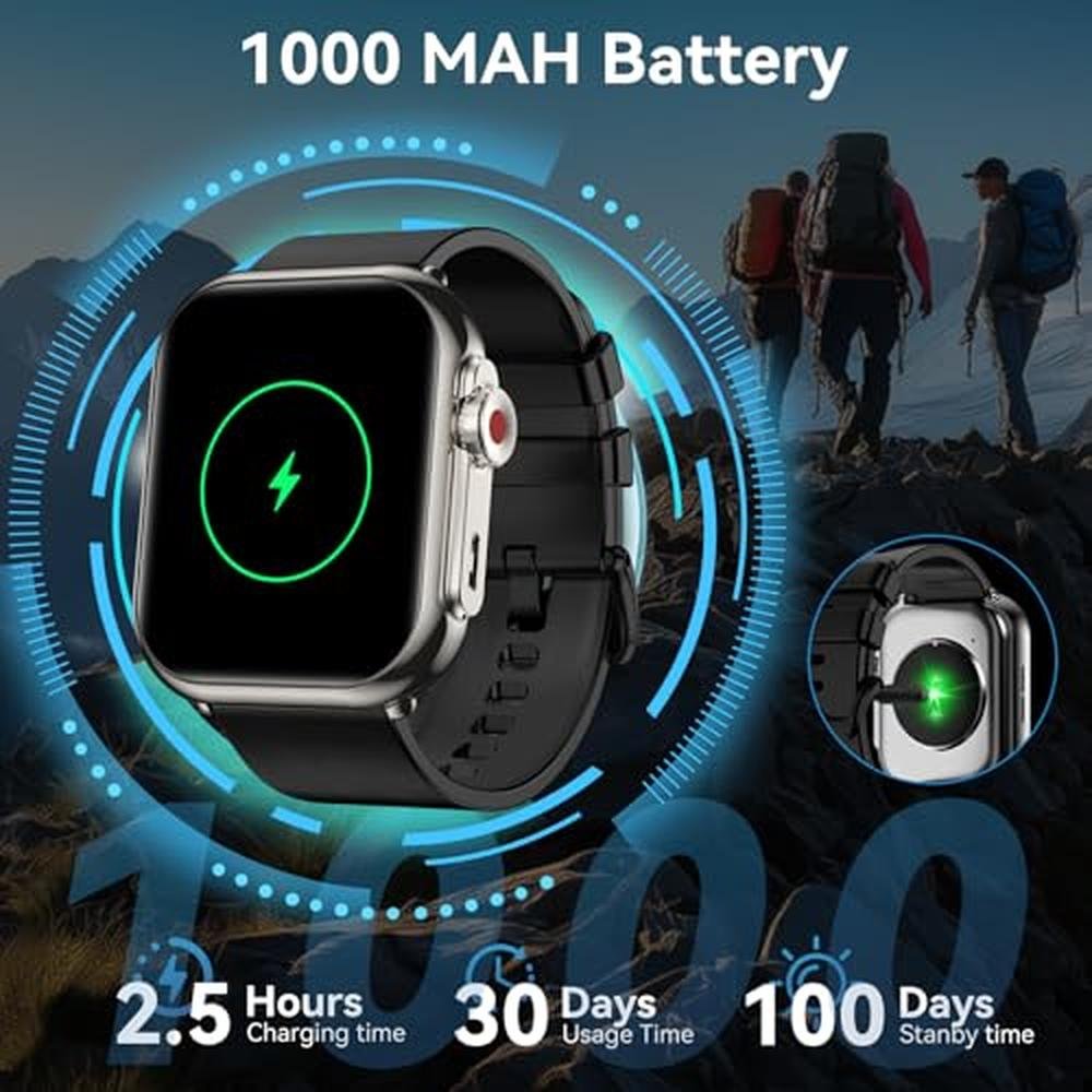 Watch Fitness: Smart Watch for Men Women 1.85 HD Fitness – In Use