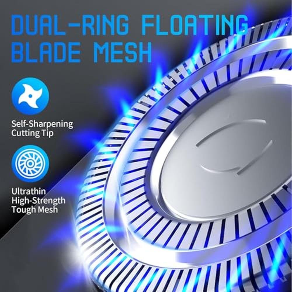 Electric Shaving Experience: Snapbuy Electric Razor Pro for – Side View