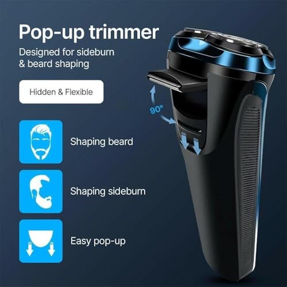 Electric Shaving Experience: Snapbuy Electric Razor Pro for – In Use