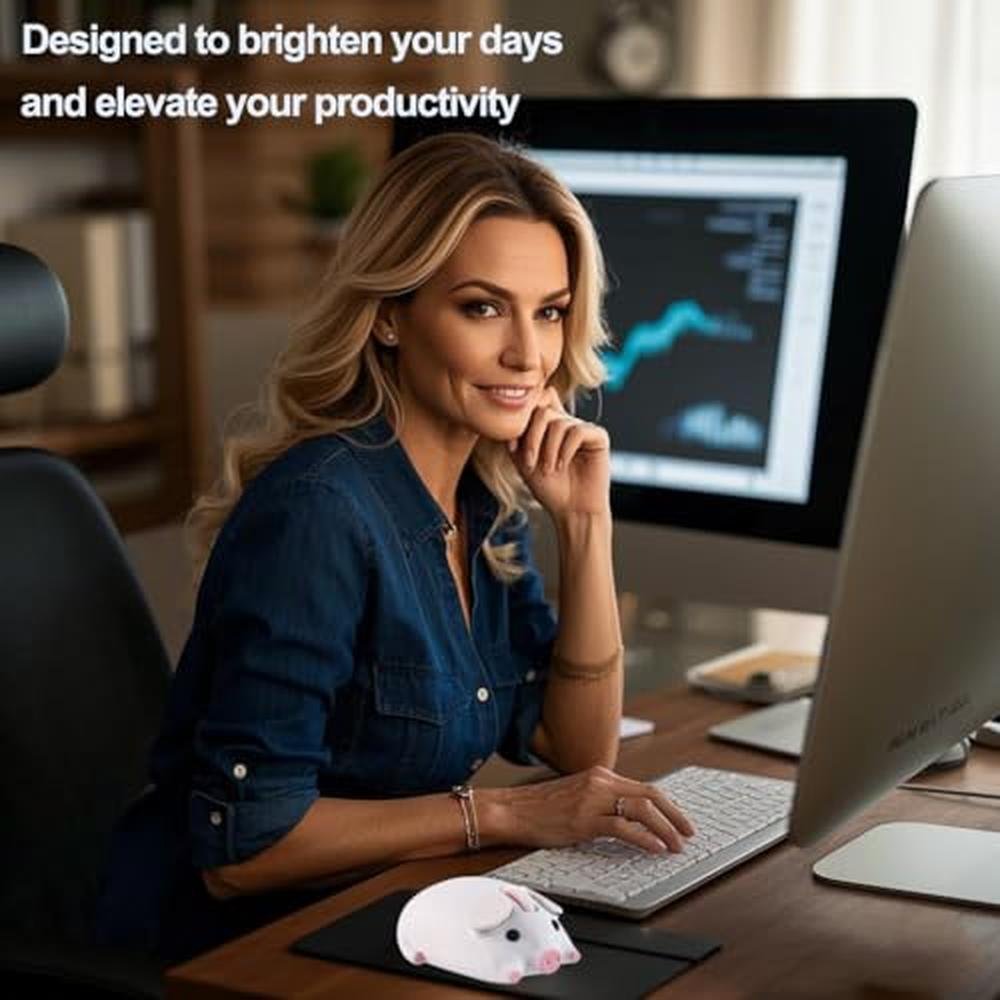 Cute Pig Design Bluetooth Wireless Mouse – Packaging