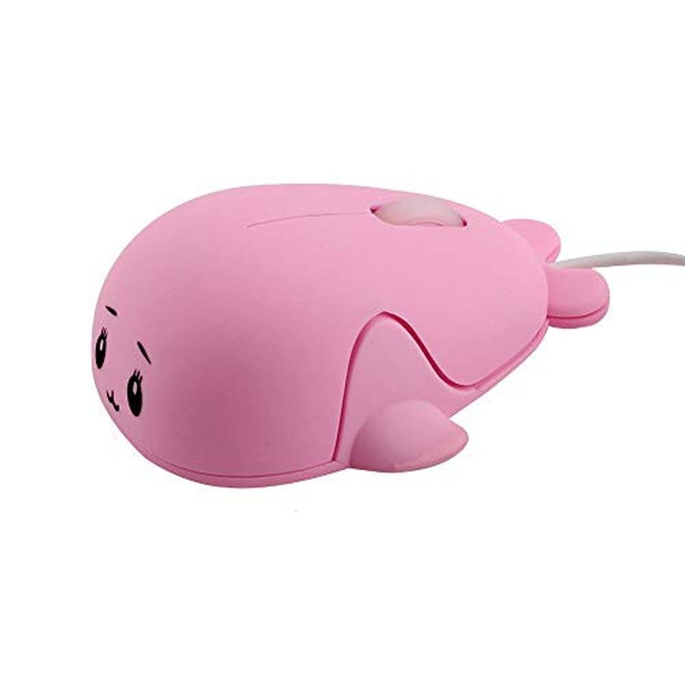 High-End Cute Animal Baby Dolphin Shape USB Wired Mice – Side View