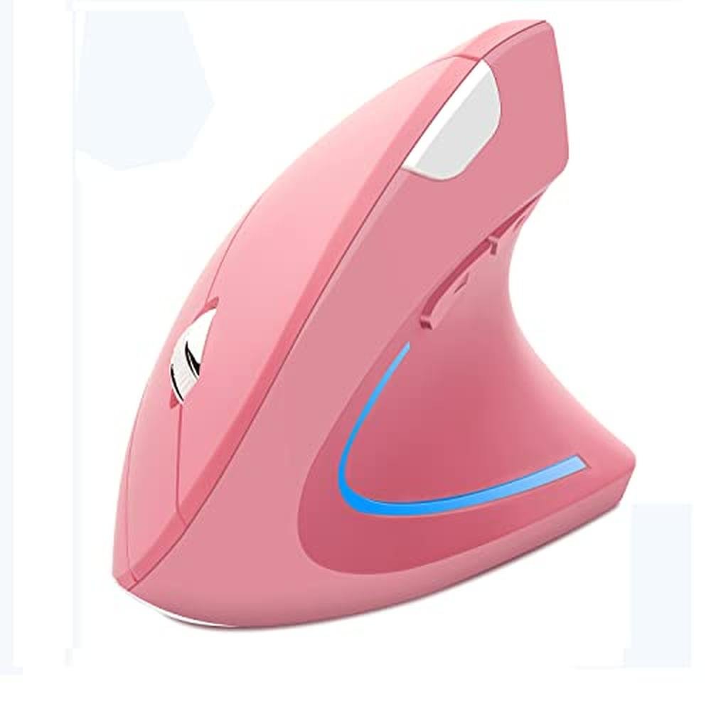 Ergonomic Vertical Mouse: Premium Wireless Mouse – Side View