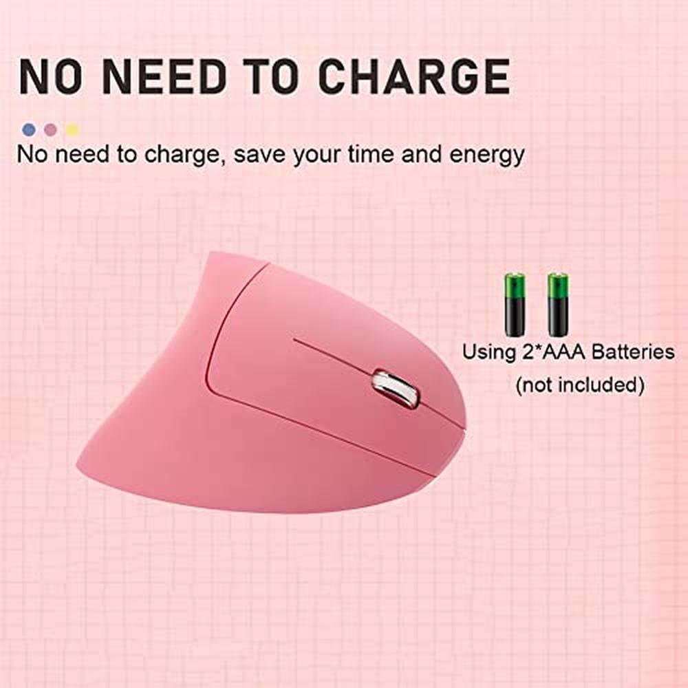 Ergonomic Vertical Mouse: Premium Wireless Mouse – In Use