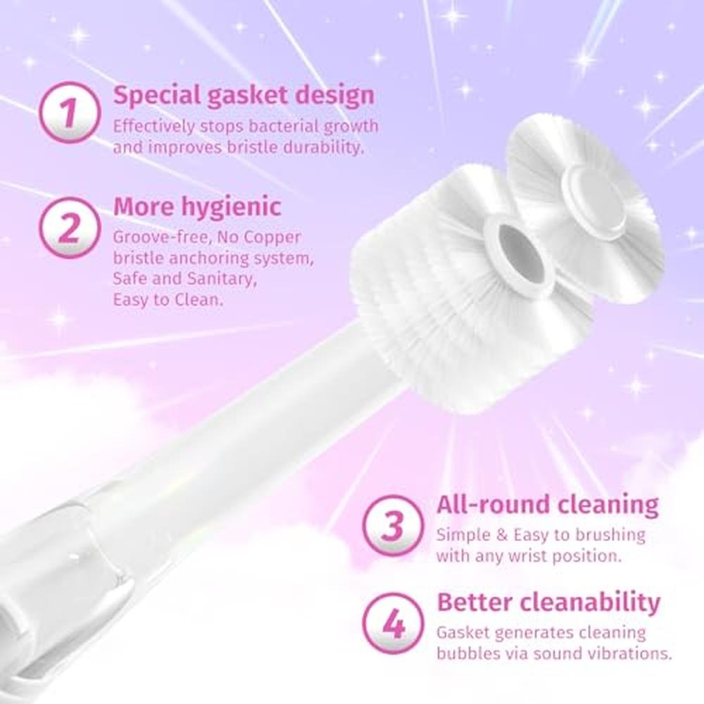 Redisen Kids Electric Toothbrush for Toddlers and Babies – Close-up Detail