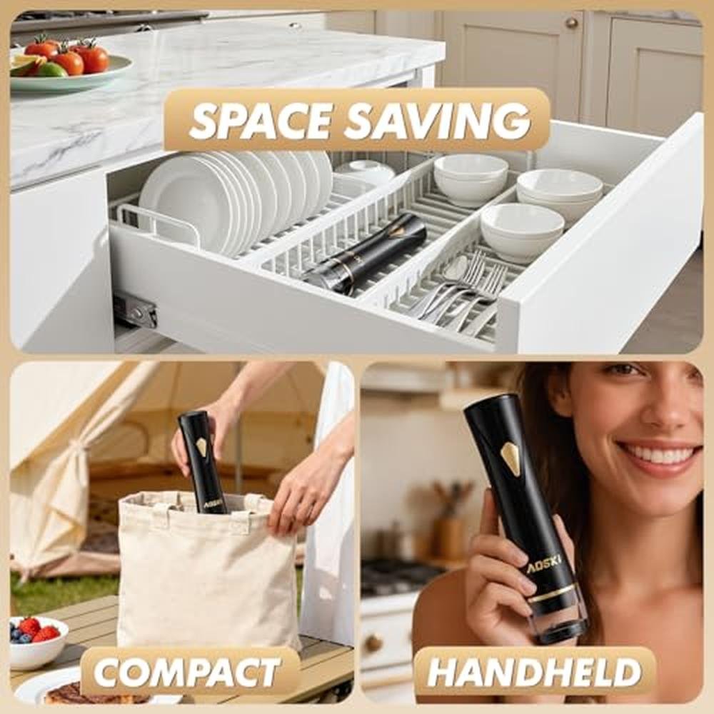 Vacuum Sealer: Compact Food Sealer Machine – In Use