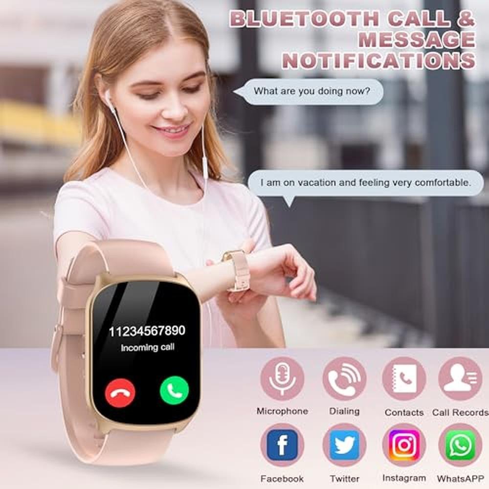 Watch Fitness: Best Fitness Watch with Heart Rate Monitor – Front View