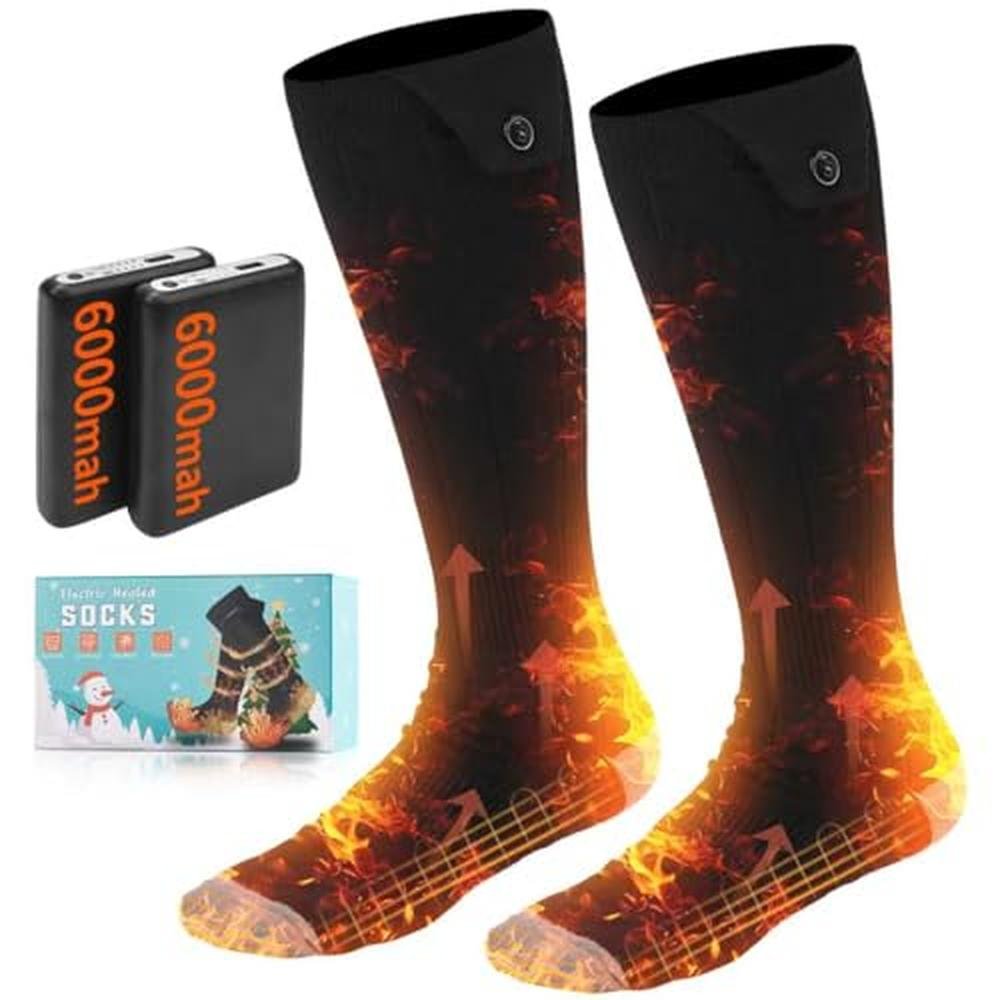 Premium Heated Socks for Men and Women – Front View