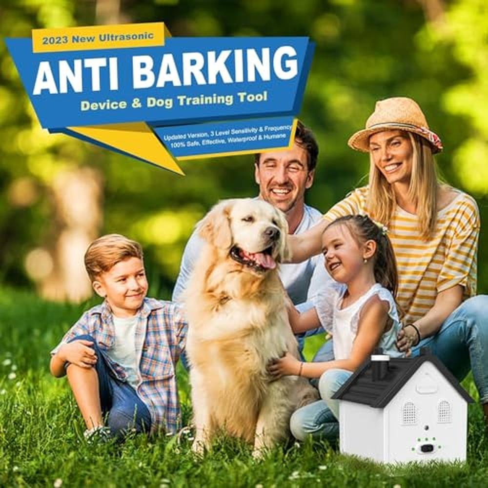 Ultrasonic Dog Bark Deterrent – Side View