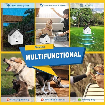 Ultrasonic Dog Bark Deterrent – Close-up Detail