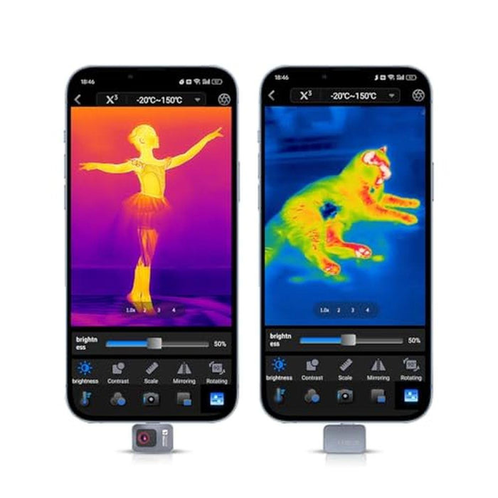 Thermal Master P2 Thermal Camera for Android – Front View