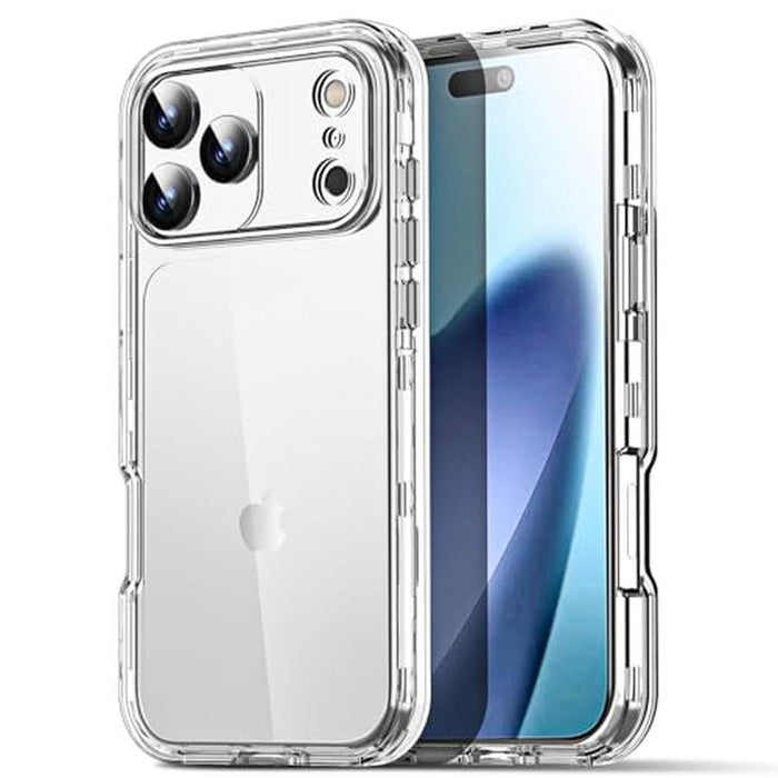 AICase iPhone 17 Pro Max Clear Case – Front View