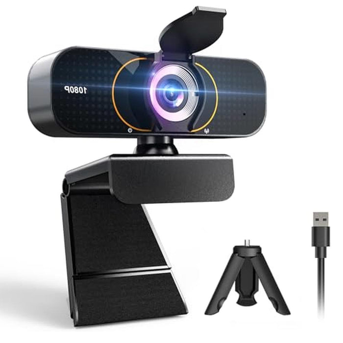 1080p HD Webcam with Microphone – Front View