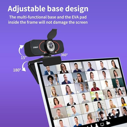 1080p HD Webcam with Microphone – Packaging