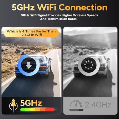 Dash Cam Front and Rear: Csyibeielec 4K HD Dual Dash Camera – Packaging