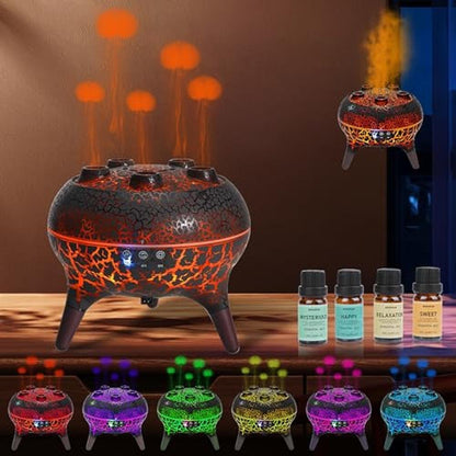 High-End Aroma Diffuser: BOHOFAM Jellyfish Essential Oil – Front View