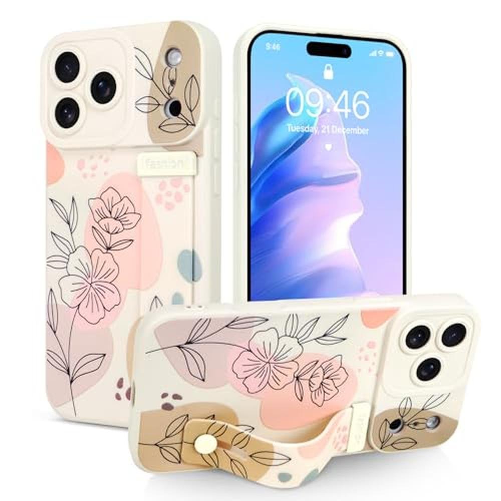 Case Strap: Jefonha iPhone 17 Pro Silicone Phone Case with – Front View