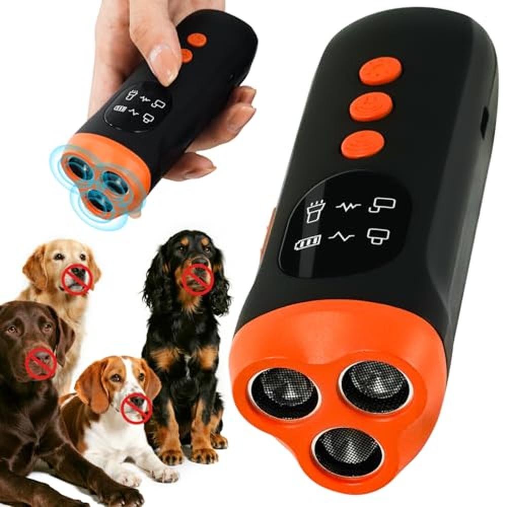 Ultrasonic Dog Bark Deterrent Device – Front View