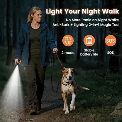 Ultrasonic Dog Bark Deterrent Device – Side View