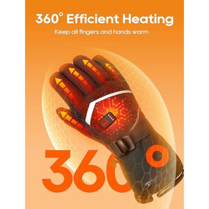 Heated Gloves: Rechargeable Heated Gloves for Men and Women – In Use