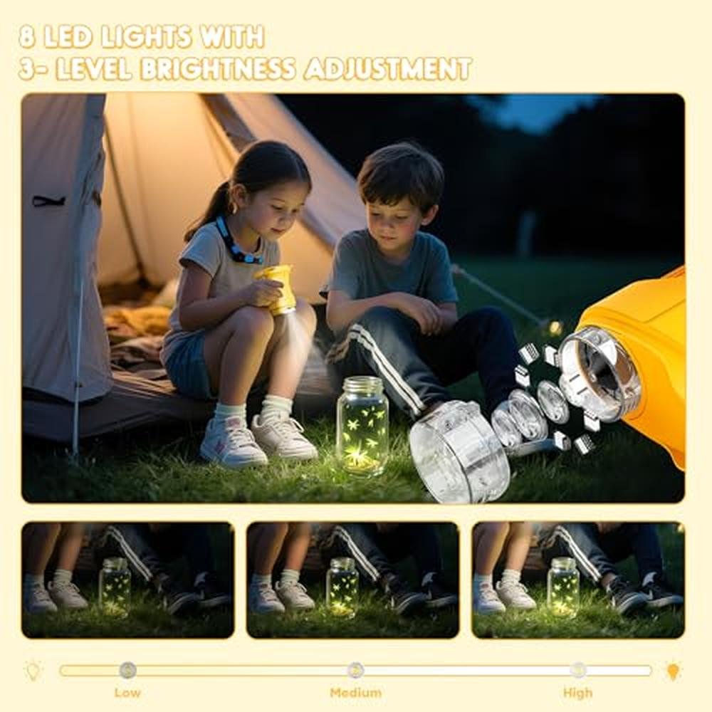 Microscope Toys for Kids: Digital Handheld Microscope with – In Use