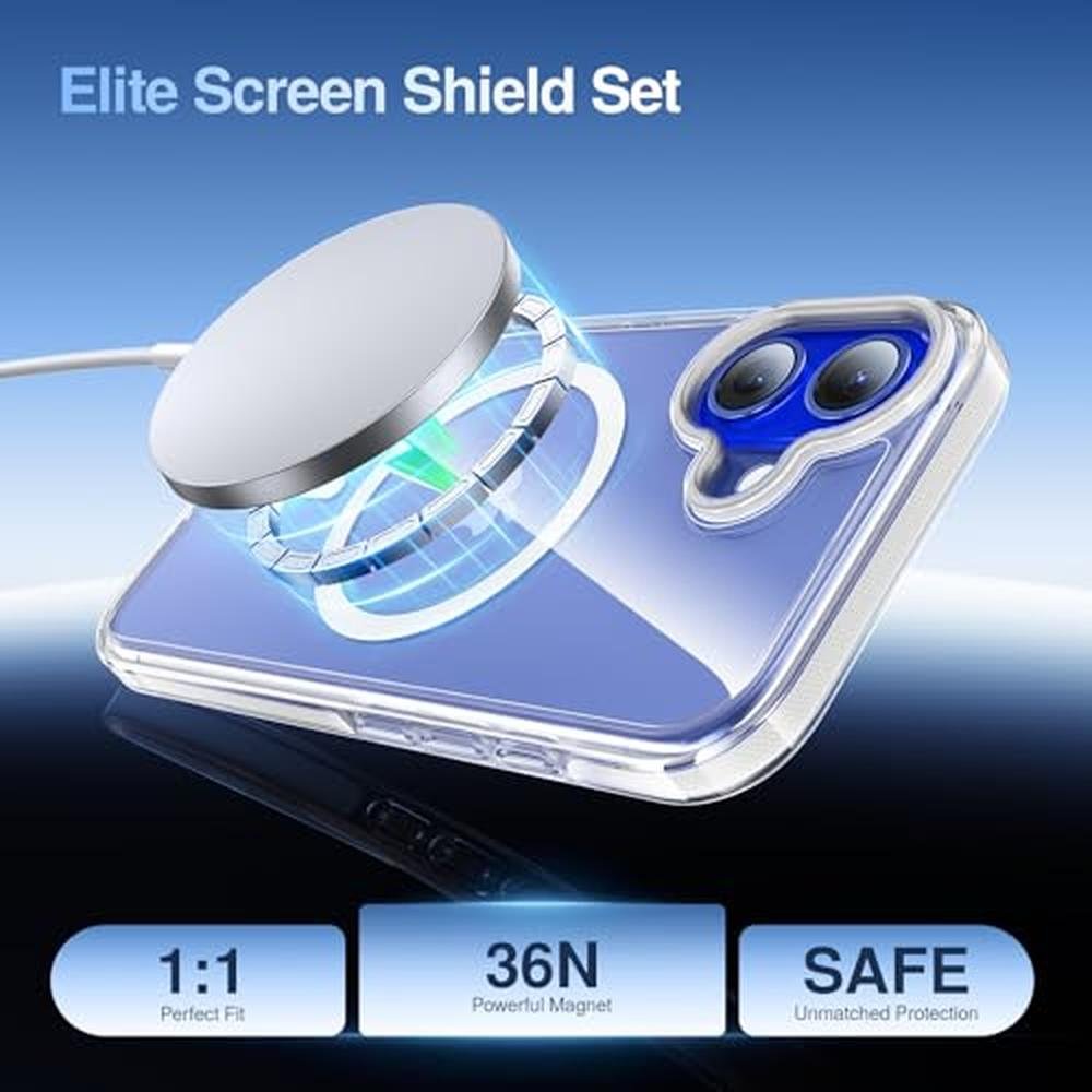 Magnetic Case: SMARTDEVIL Magnetic MagSafe White Case for – Close-up Detail