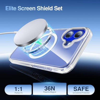 Magnetic Case: SMARTDEVIL Magnetic MagSafe White Case for – Close-up Detail