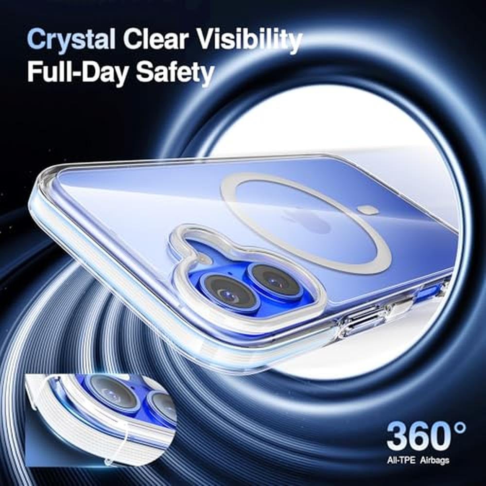 Magnetic Case: SMARTDEVIL Magnetic MagSafe White Case for – In Use