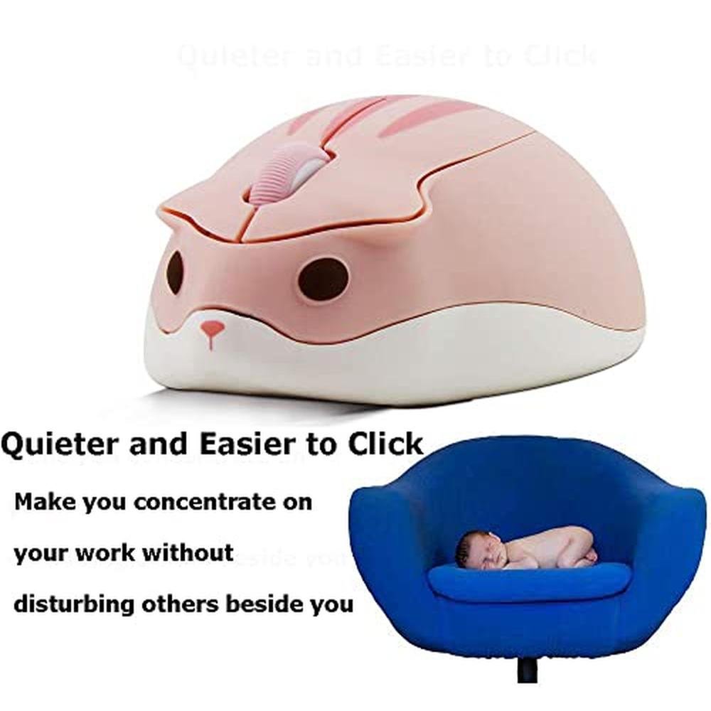 Premium Wireless Mouse: Cute Hamster Shape – Packaging