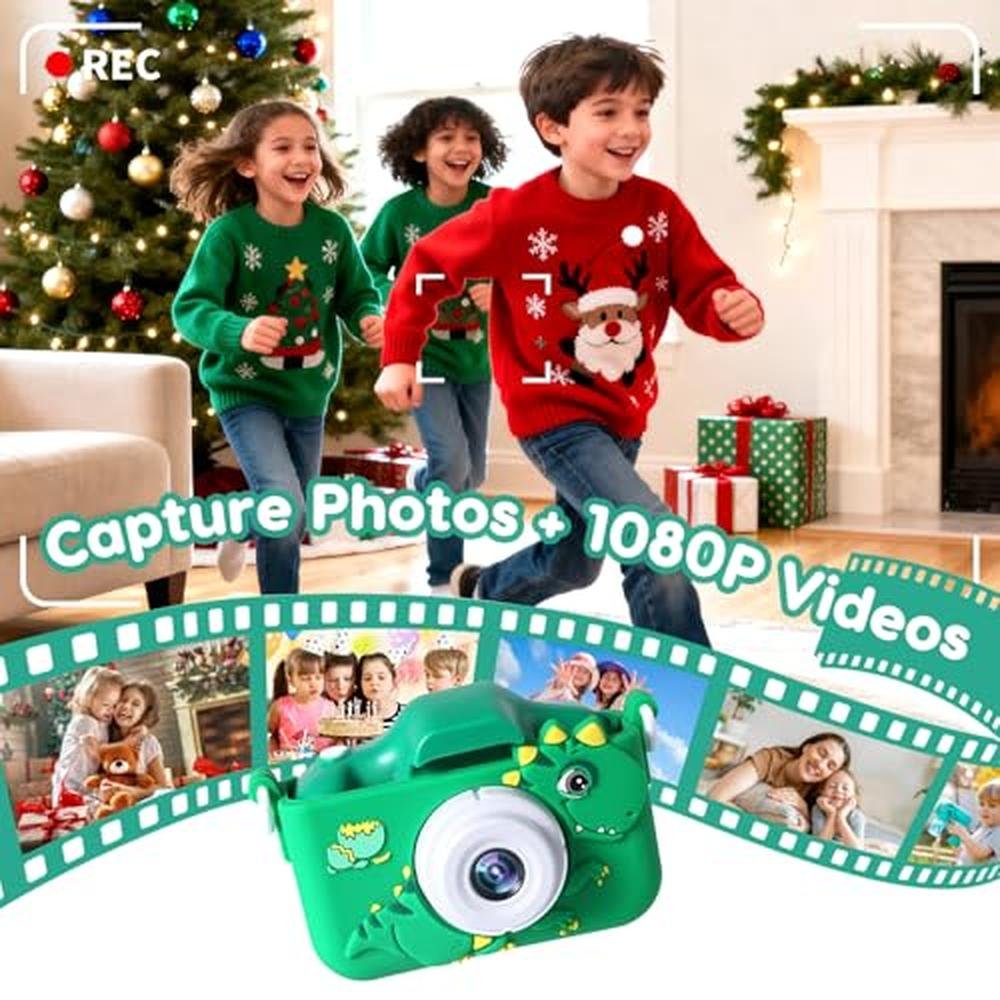 Premium Kids Camera Toys for 3-12 Year Old Boys and Girls – Close-up Detail