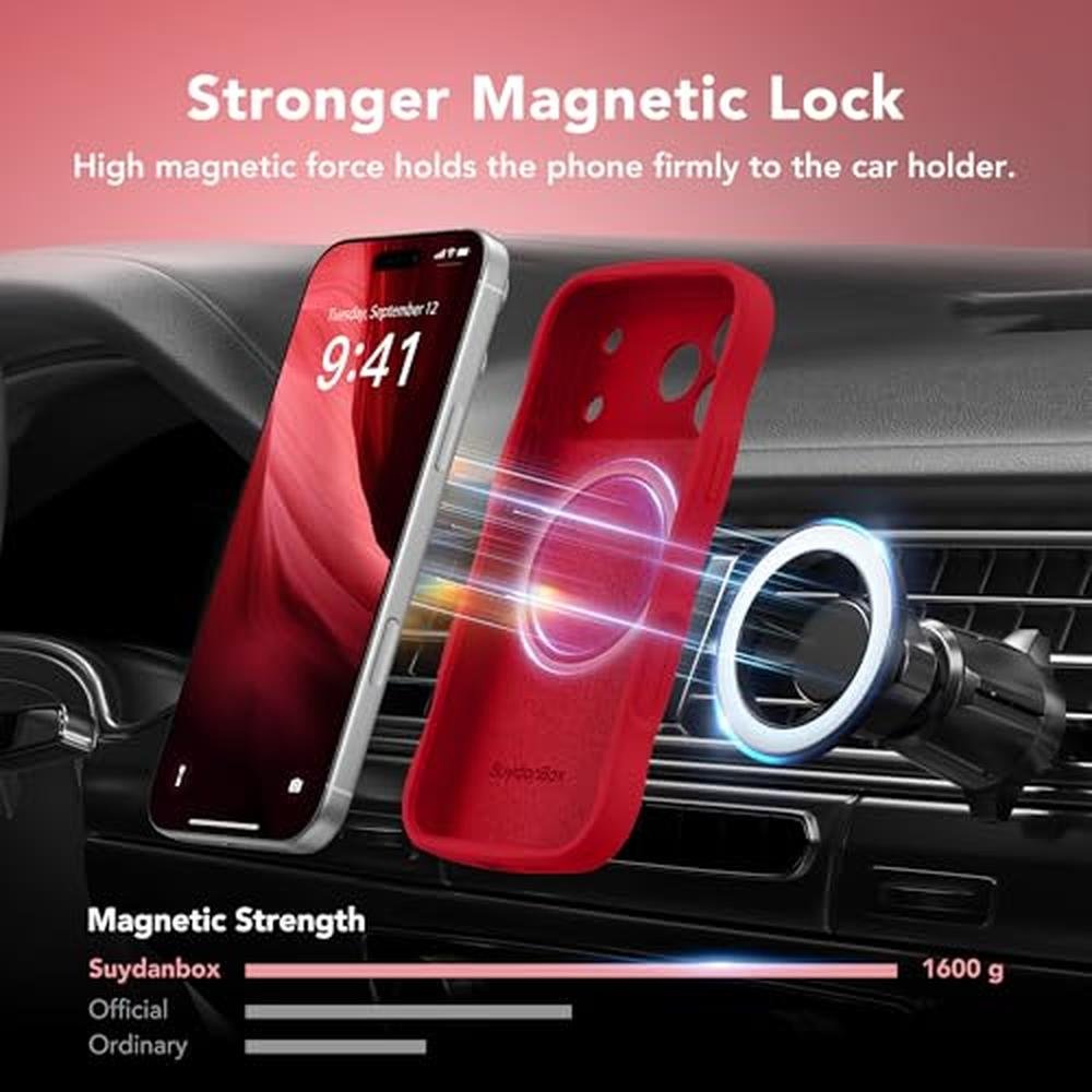 iPhone Case: SuydanBox Magnetic iPhone 17 Pro Max Case Full – Close-up Detail